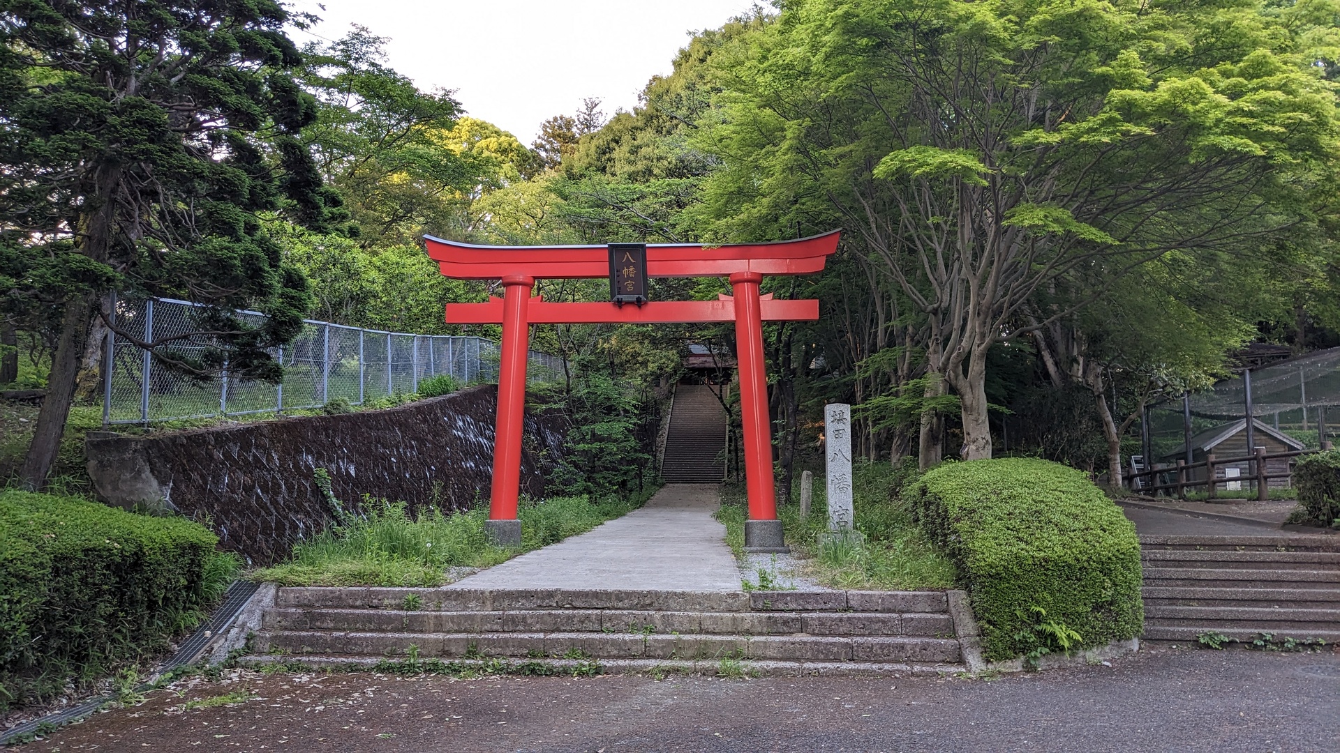 Utsunomiya, at a shrine