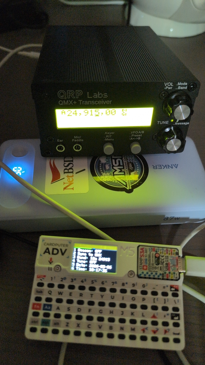 Testing the cardputer