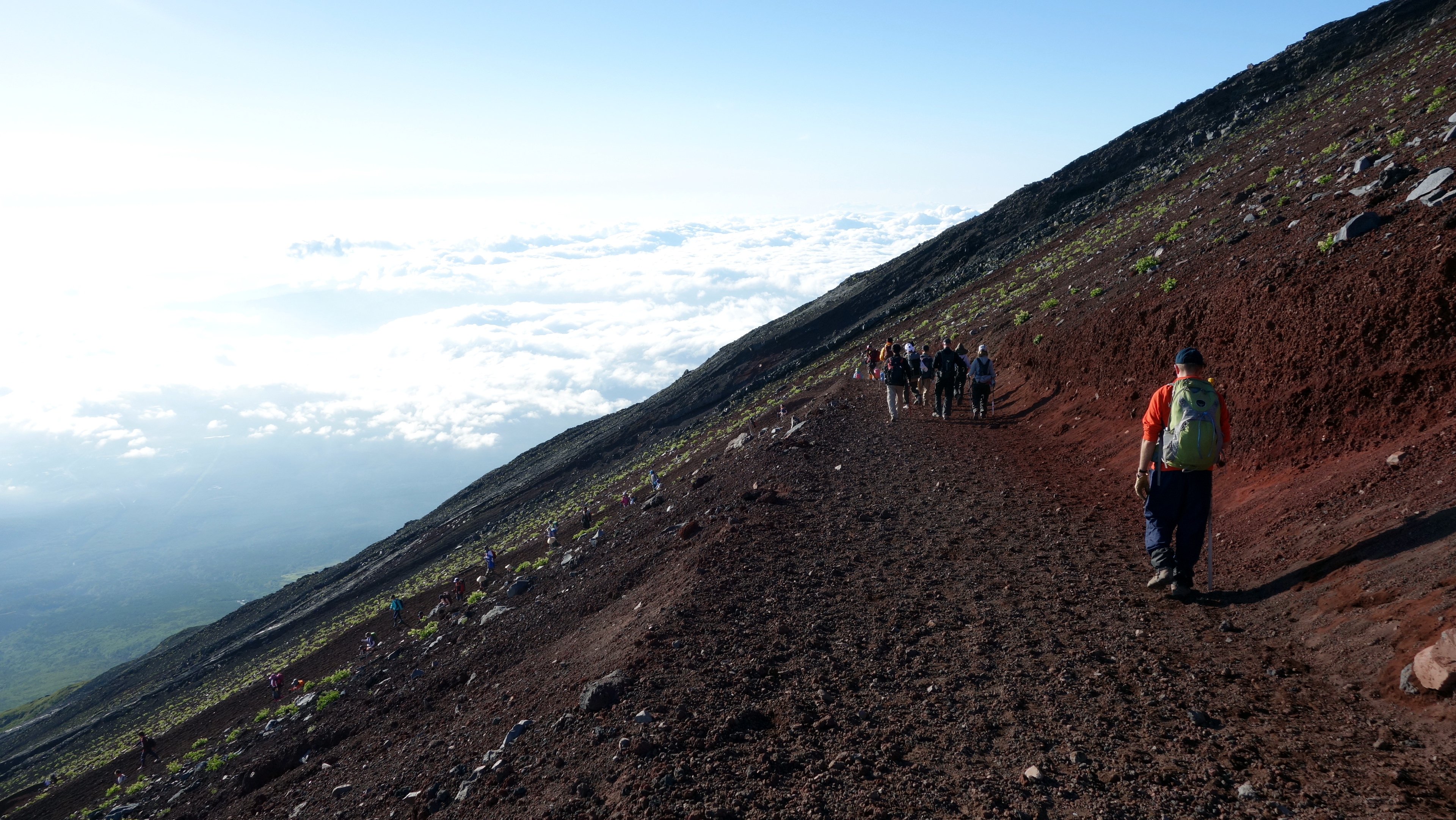 fujisan descending