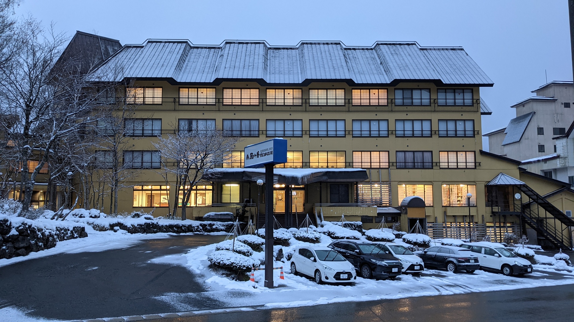Hotel from the outside