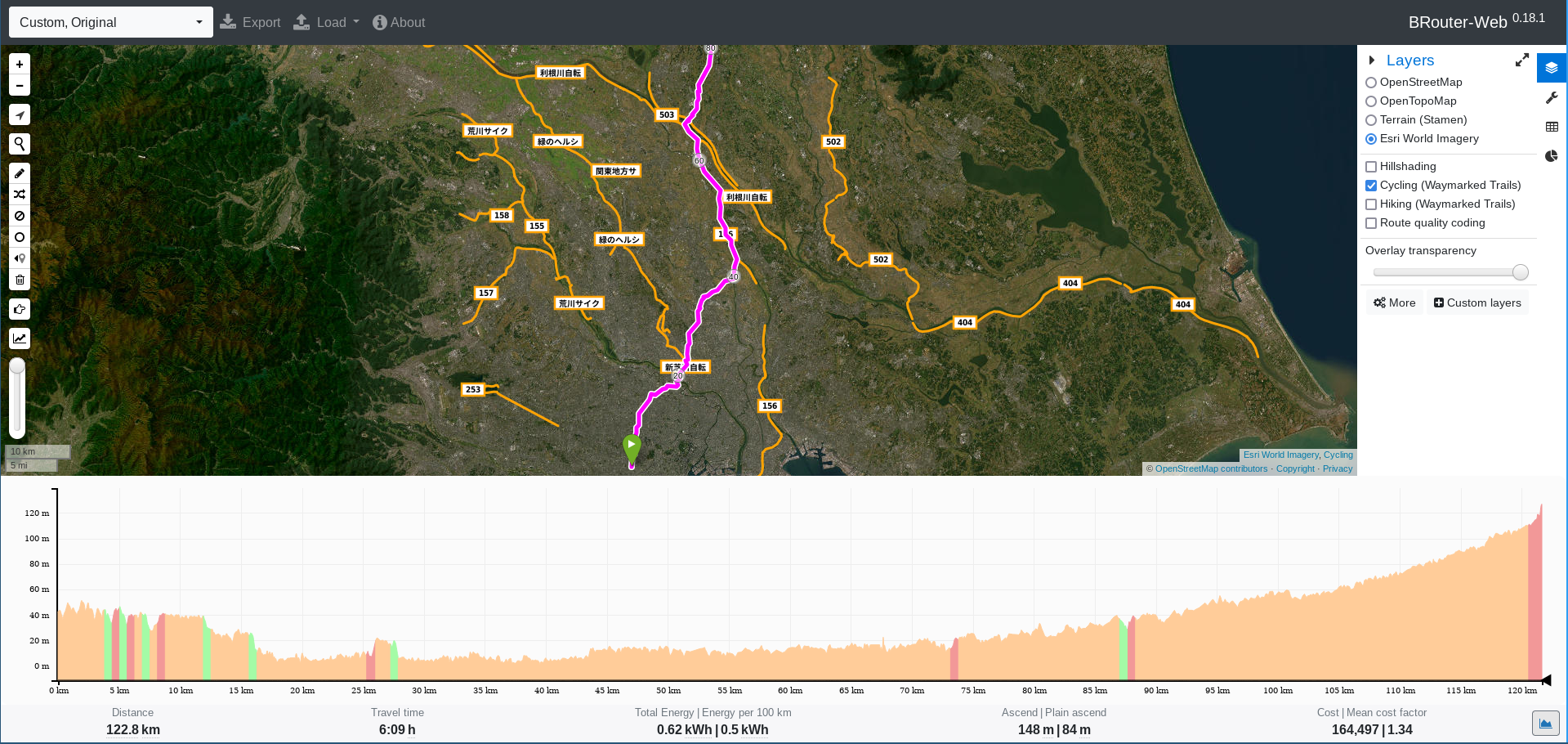Broute trip planning
