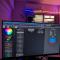 A simple LED setup, controllable via wlan with WLED